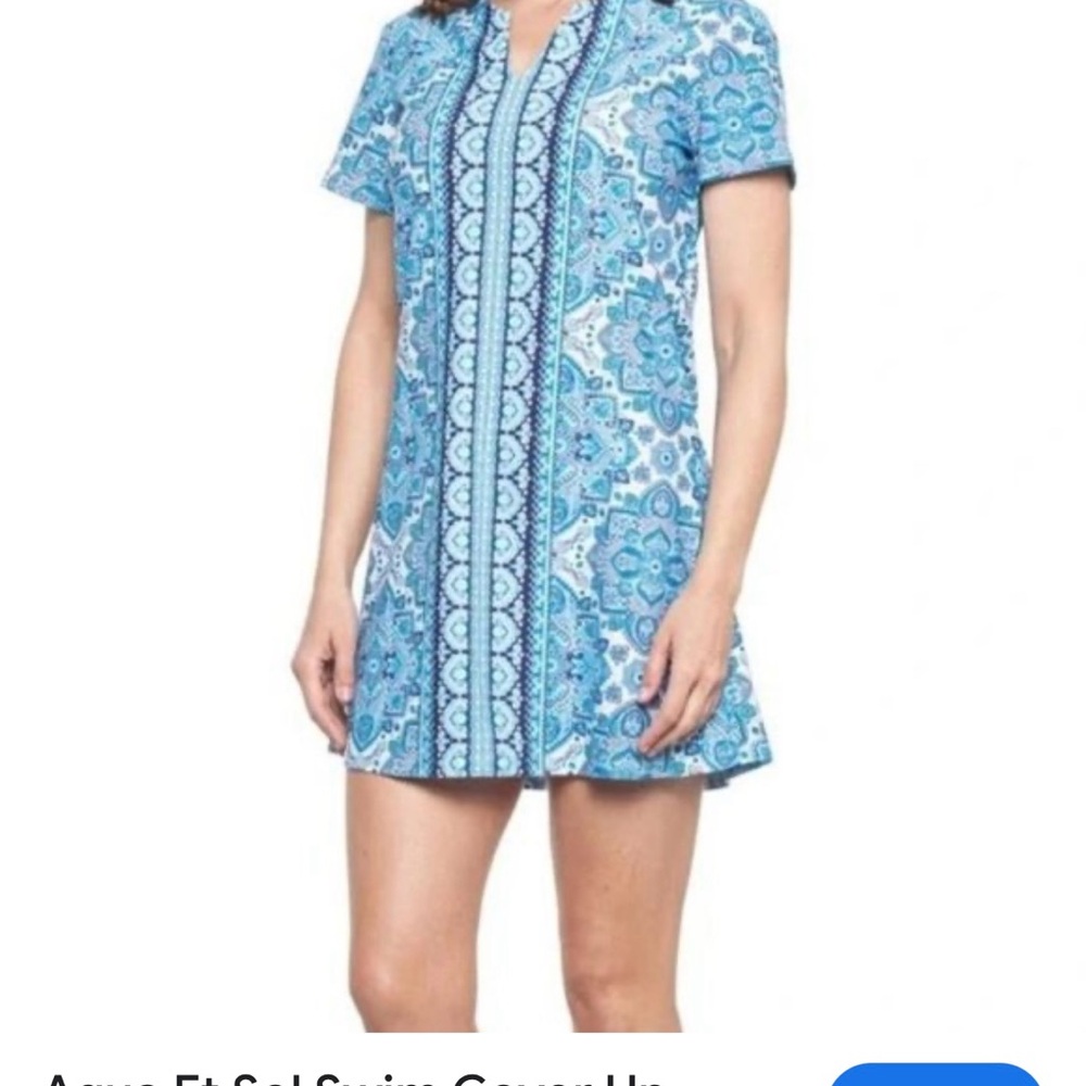 Aqua et Sol  Swim Cover-Up Size M